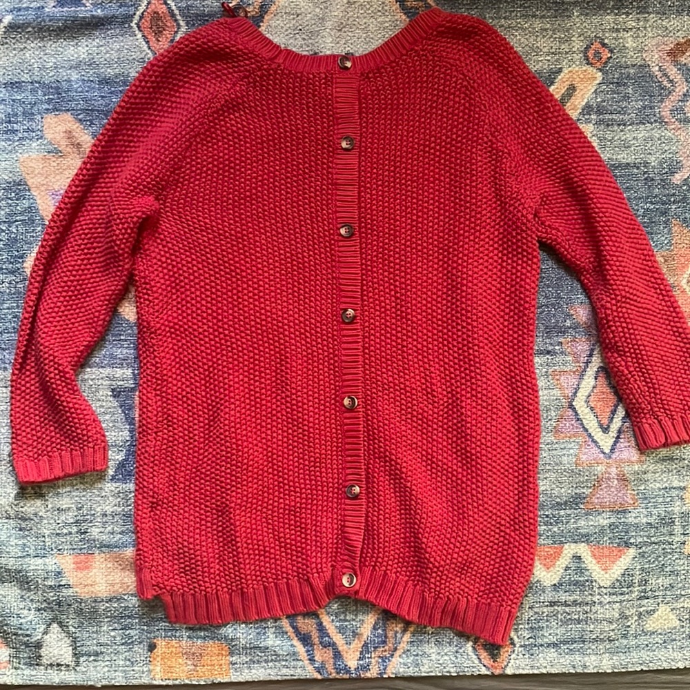 Vintage button down sweater